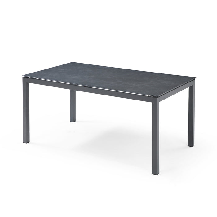 Whiteline Modern Lynn Grey Outdoor Dining Table