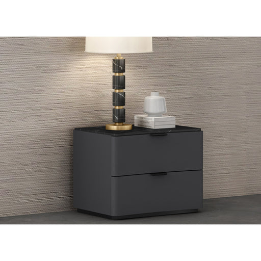 Whiteline Modern Massimo High Gloss Nightstand