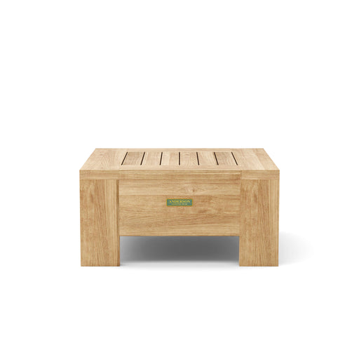 Anderson Teak Madera Outdoor Wood Square Side Table