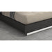 Whiteline Modern Pino Dark Grey Queen Size Bed 