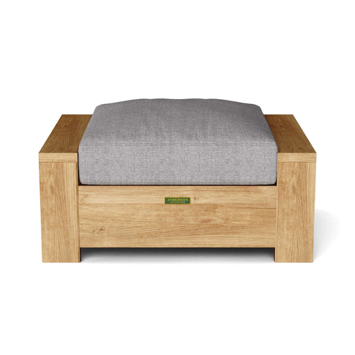 Anderson Teak Madera Outdoor Wood Ottoman