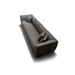 Whiteline Modern Quarry Dark Grey 4-Seater Sofa