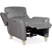 Hooker Furniture Grey Leather Dunes Power Recliner RC101-PH-090