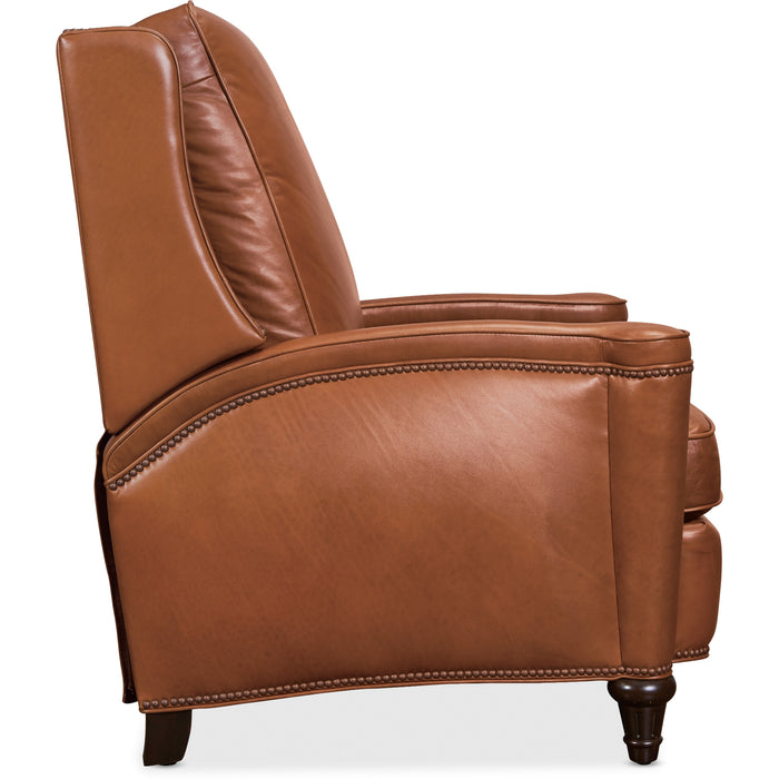 Hooker Furniture Brown Rylea Manual Push Back Recliner  RC216-PB-086