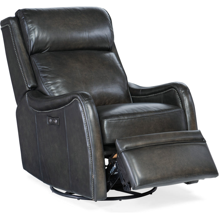 Hooker Furniture Brown Stark PWR Swivel Glider Recliner RC234-PSWGL-089