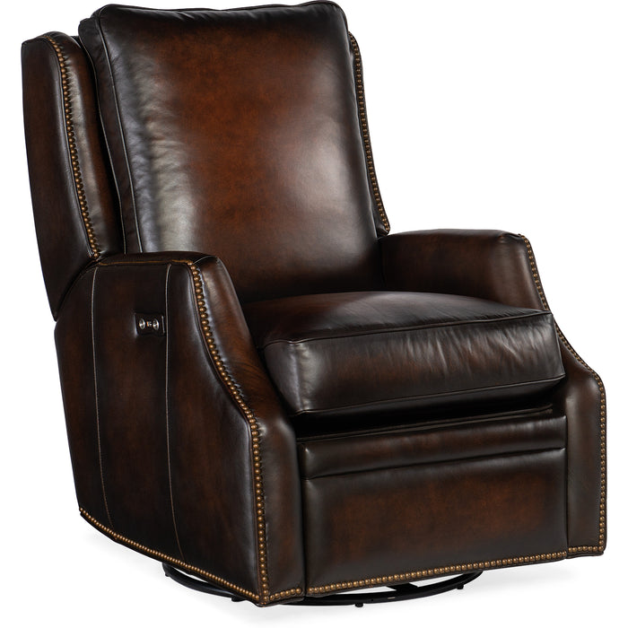 Hooker Furniture Brown Kerley PWR Swivel Glider Recliner RC260-PSWGL-086