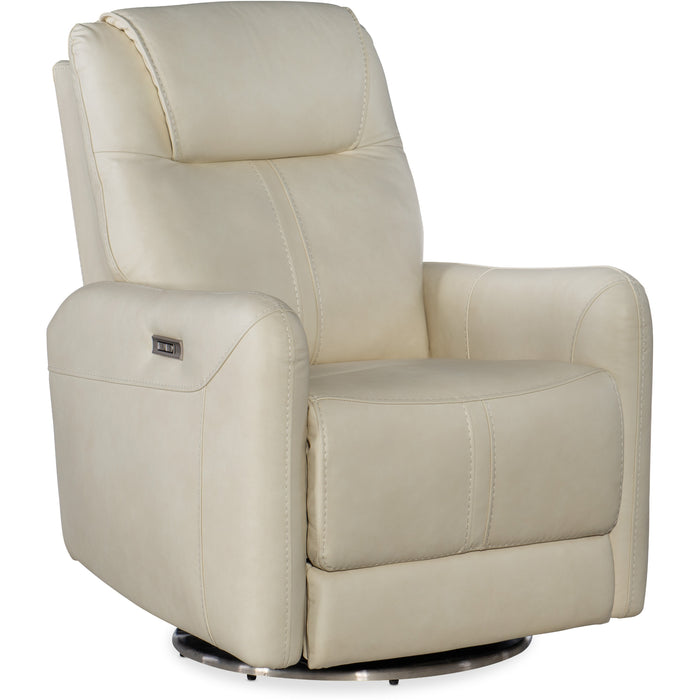 Hooker Furniture Beige Steffen Swivel Power Recliner RC601-PHSZ-003