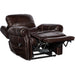 Hooker Furniture Brown Leather Eisley Power Recliner RC602-PHLL4-089