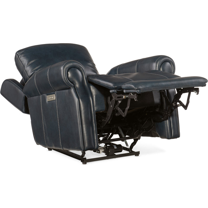 Hooker Furniture Blue Eisley Power Recliner RC602-PHZL-049