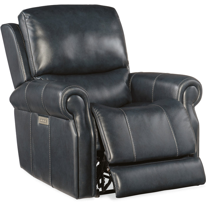 Hooker Furniture Blue Eisley Power Recliner RC602-PHZL-049