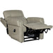 Hooker Furniture Grey Leather Carroll Power Recliner  RC603-PHLL4-091