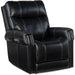 Hooker Furniture Black Carroll Power Recliner RC603-PHZL-099