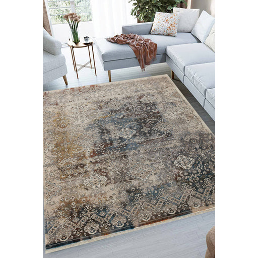 Whiteline Modern Amanda Polyester Cotton Indoor Rug