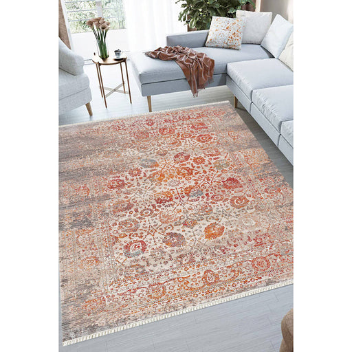 Whiteline Modern Barbara Woven Cotton Indoor Area Rug