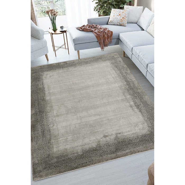 Whiteline Modern Ada Indoor Acrylic Viscon Rug