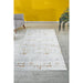 Whiteline Modern Linda White Jute Indoor Area Rug