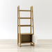 Anderson Teak Kathy Natural Beige Wood Ladder Shelf