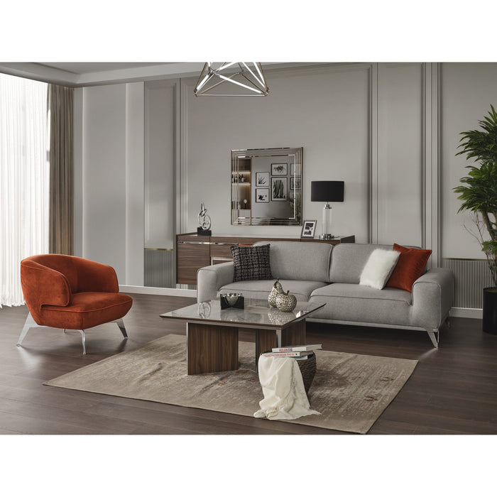 Whiteline Modern Bursa Grey Sofa Bed TCA-Gina 105105