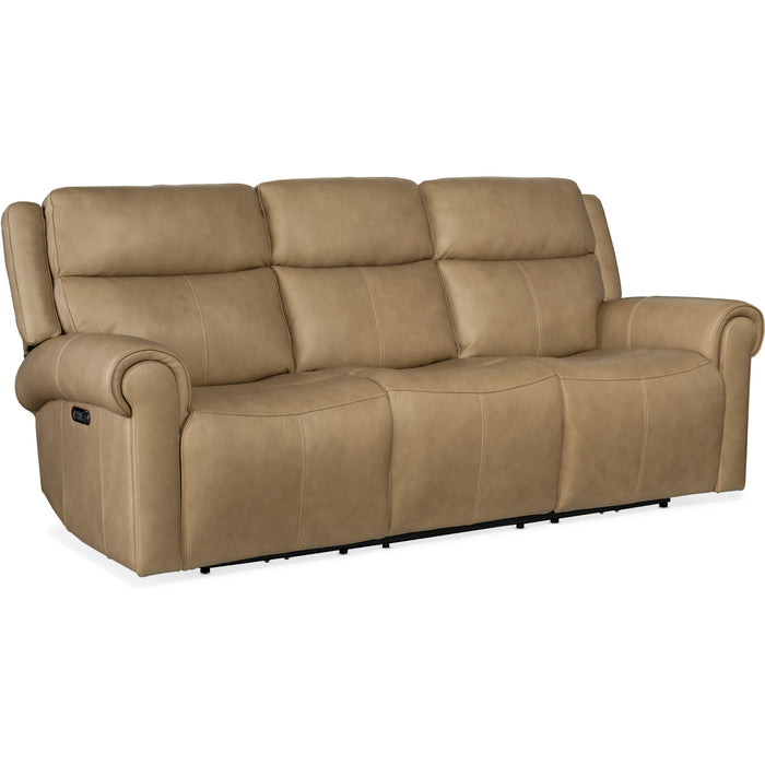 Hooker Furniture Leather Reclining Oberon Zero Gravity Power Sofa