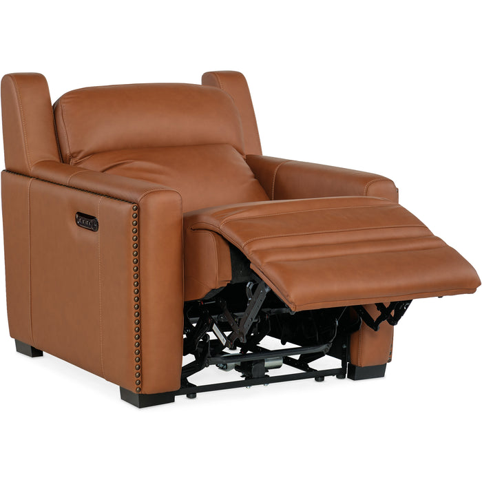 Hooker Furniture Brown McKinley Power Recliner SS103-PHZ1-087