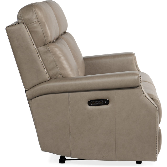 Hooker Furniture Vaughn Zero Gravity Leather Recliner, Loveseat & Sofa Set