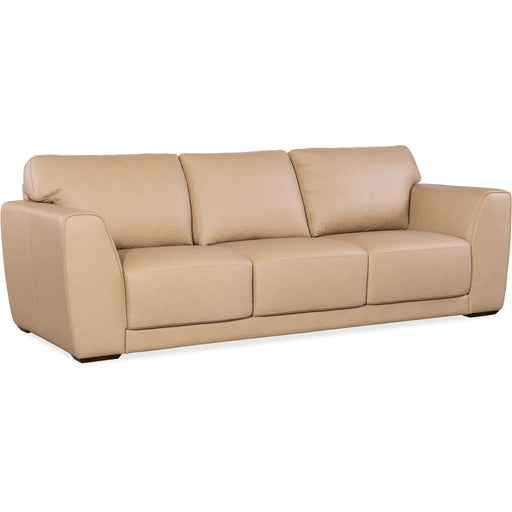 Hooker Furniture Leather Living Room Keys Sofa