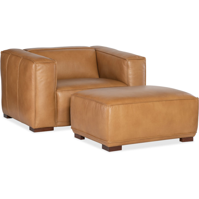 Hooker Furniture Living Room Maria Leather Chair SS407-01-080