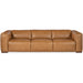 Hooker Furniture Living Room Maria Leather Sofa 3-Seat