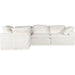 Hooker Furniture Barefoot White 4-Seat Sectional