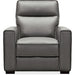 Hooker Furniture Grey Braeburn Leather Recliner SS552-PH1-097