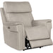 Hooker Furniture Grey Leather Vaughn Zero Gravity Recliner SS608-PHZL1-091
