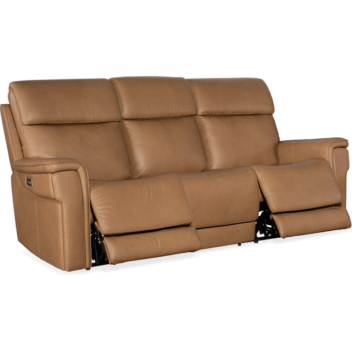 Hooker Furniture Leather Lyra Zero Gravity Power Reclining Sofa