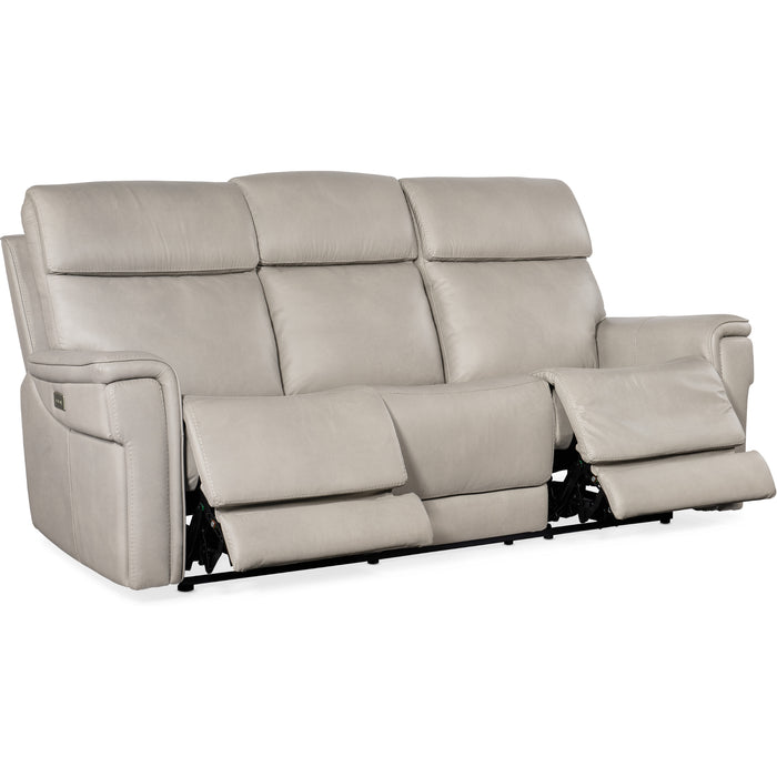 Hooker Furniture Leather Lyra Zero Gravity Power Reclining Sofa