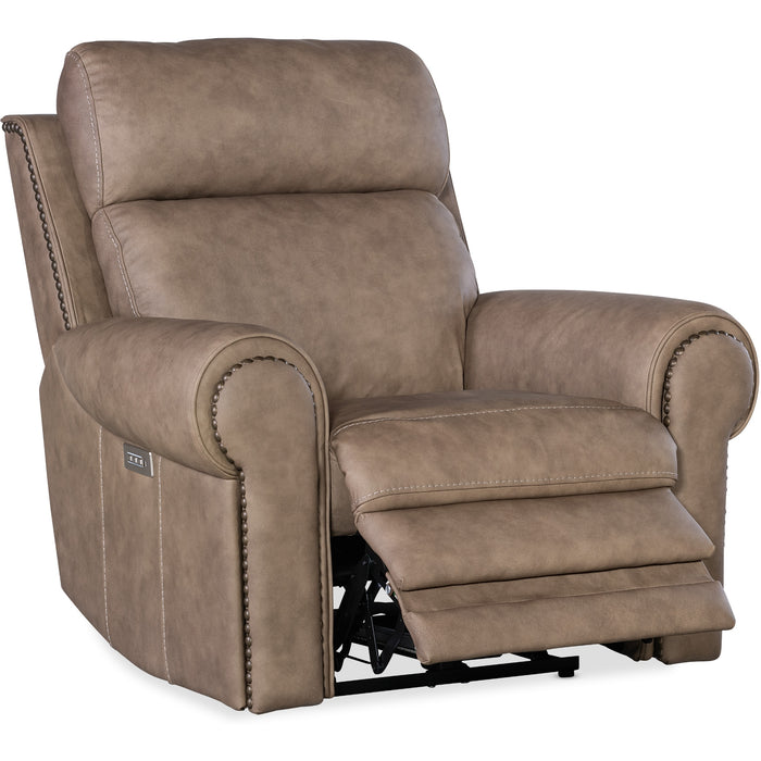 Hooker Furniture Duncan Power Recliner w/Power Headrest & Lumbar