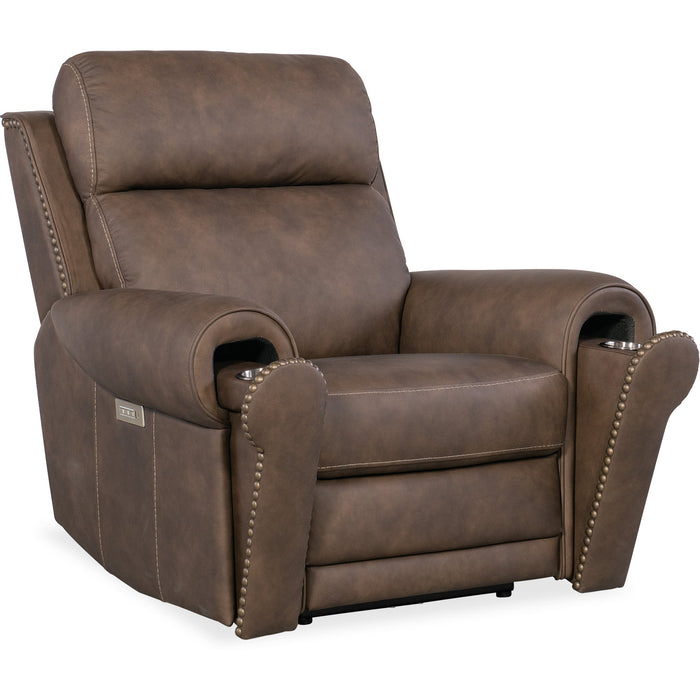 Hooker Furniture Duncan Power Recliner w/Power Headrest & Lumbar