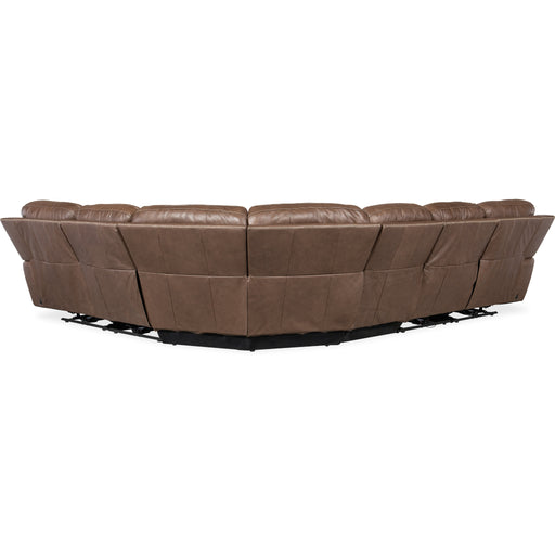 Hooker Furniture Torres Brown 6 Piece Sectional Couch