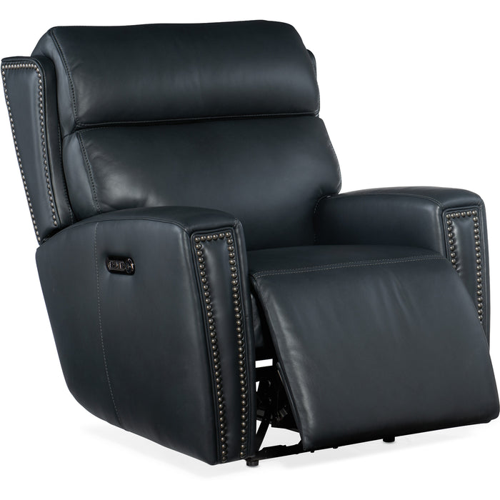 Hooker Furniture Blue Ruthe Zero Gravity Power Recliner SS704-PHZ1-049