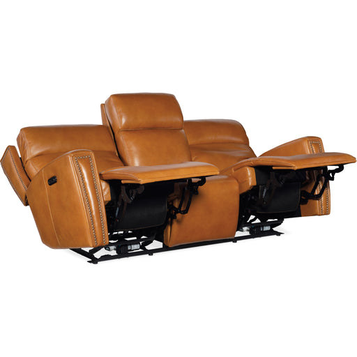 Hooker Furniture Leather Ruthe ZeroG Power Reclining Sofa