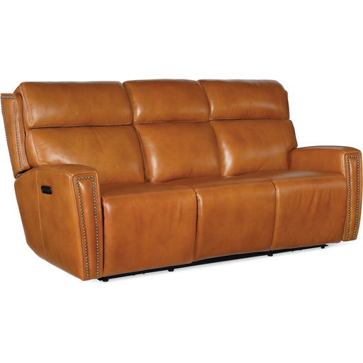 Hooker Furniture Leather Ruthe ZeroG Power Reclining Sofa