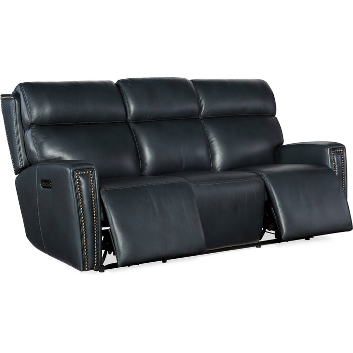 Hooker Furniture Leather Ruthe ZeroG Power Sofa