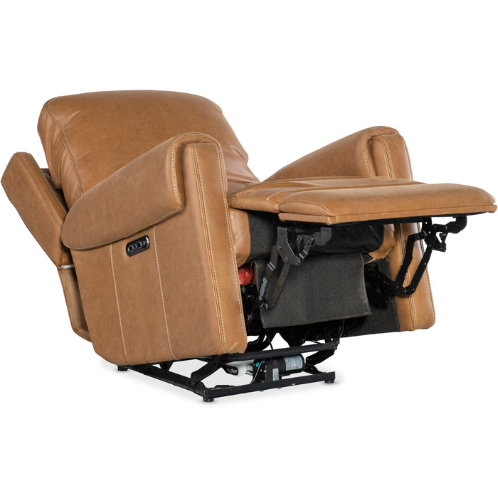 Hooker Furniture Somers Leather Power Recliner w/Power Headrest