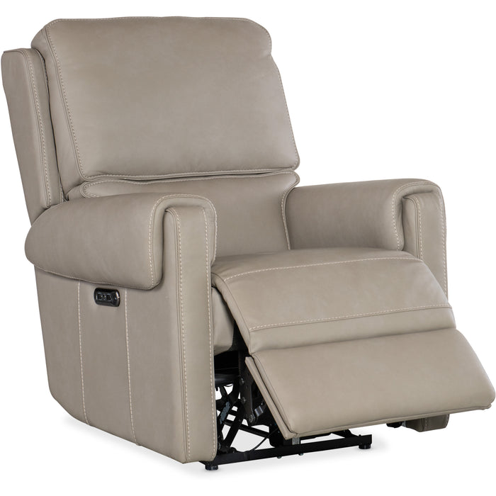 Hooker Furniture Somers Leather Power Recliner w/Power Headrest
