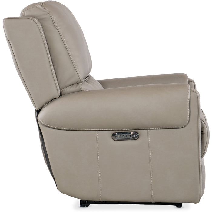 Hooker Furniture Somers Leather Power Recliner w/Power Headrest