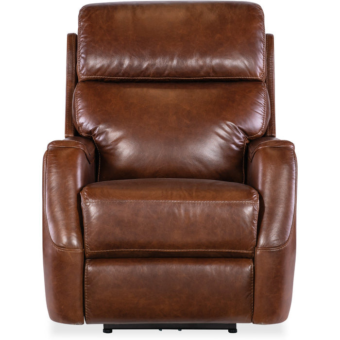 Hooker Furniture Harlan Zero Gravity Leather Power Recliner Chair