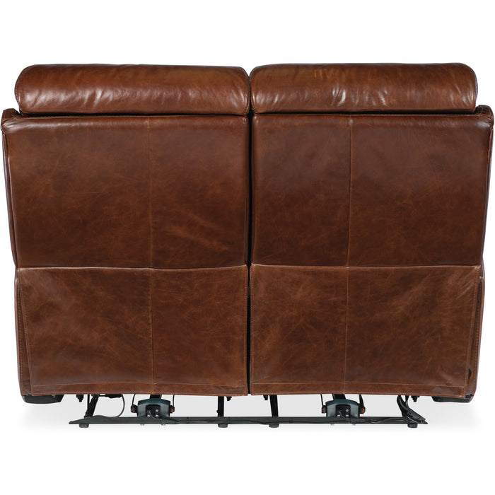 Hooker Furniture Harlan Zero Gravity Leather Loveseat