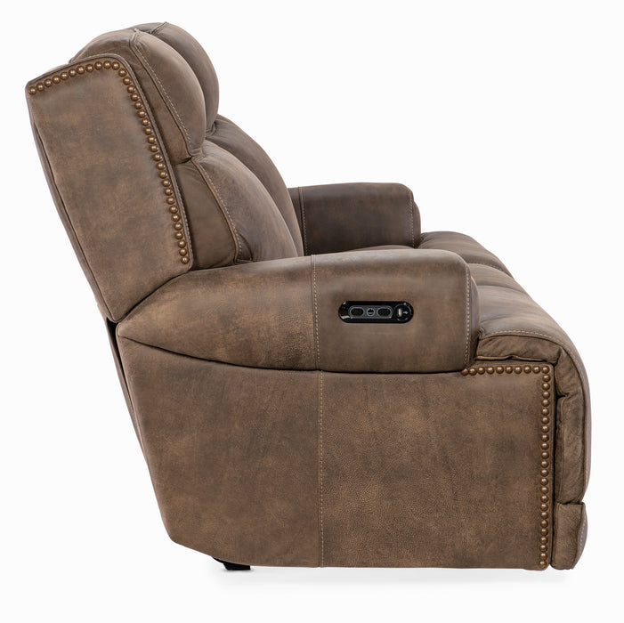 Hooker Furniture Wheeler Power Recliner, Sofa, Console Loveseat Set