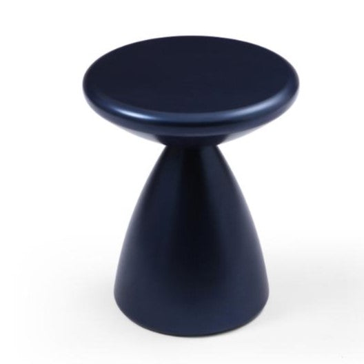 Whiteline Modern Ayla Blue Side Table