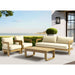 Whiteline Modern Sally Outdoor Collection Patio Lounge Set