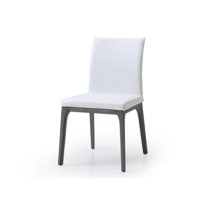 Whiteline Modern Stella Dining Side Chair White (set of 2)