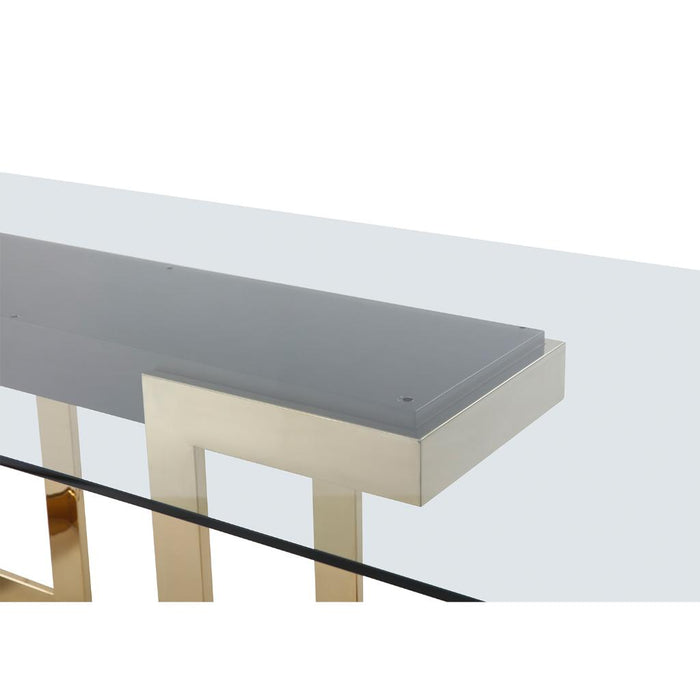 Whiteline Modern Sumo Glass Dining Table